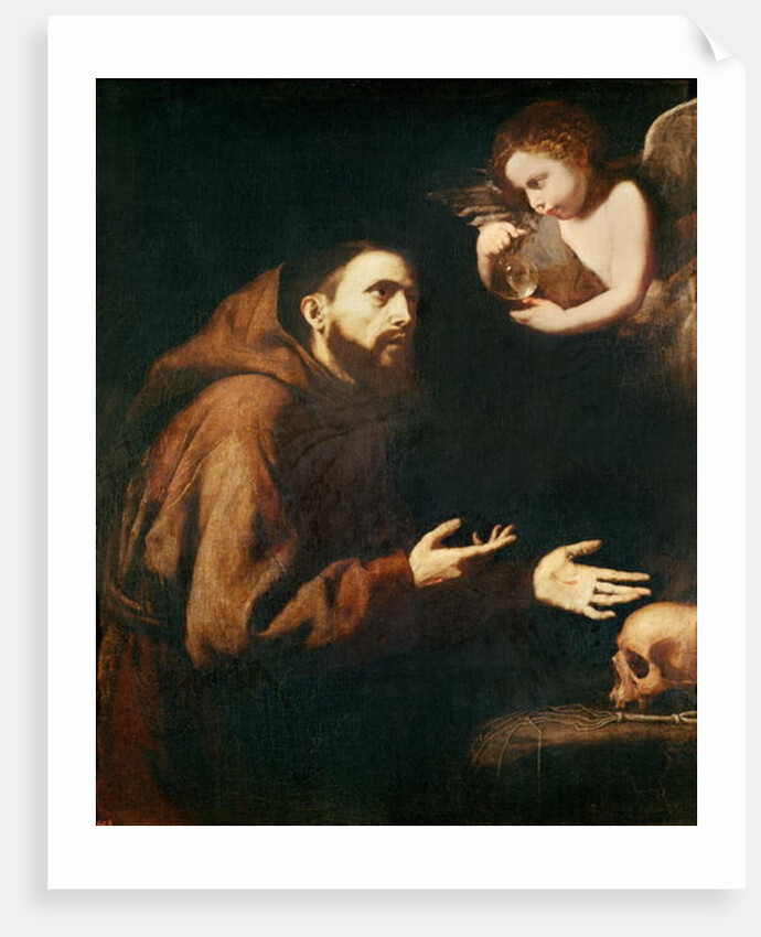 Vision of St. Francis of Assisi by Jusepe de Ribera