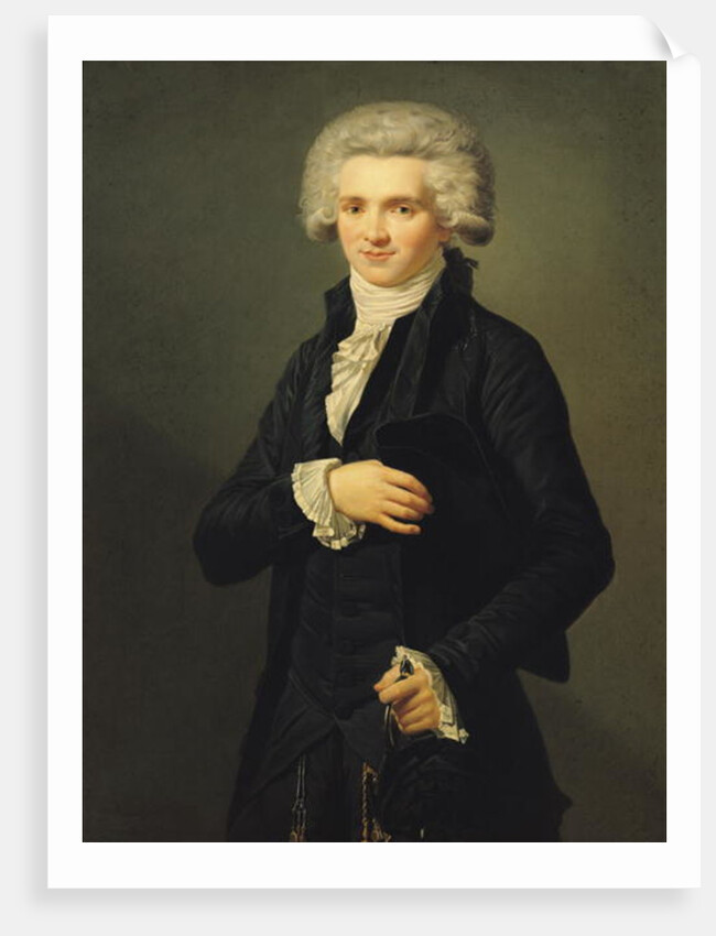Maximilien de Robespierre 1791 by Pierre Roch Vigneron