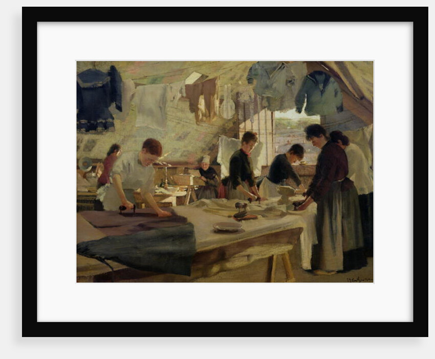 Ironing Workshop in Trouville, 1888 by Louis Joseph Anthonissen