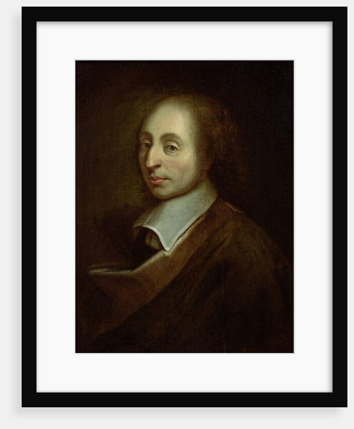 Blaise Pascal, c.1691 by Francois the Younger Quesnel