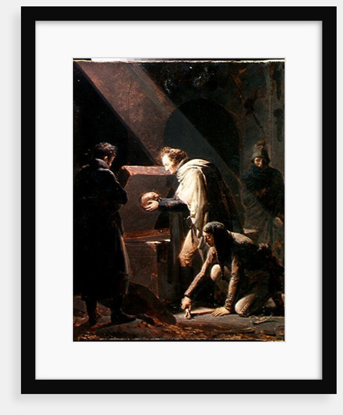 Dominique Vivant Denon Replacing the bones of Le Cid in his Tomb by Alexandre Evariste Fragonard