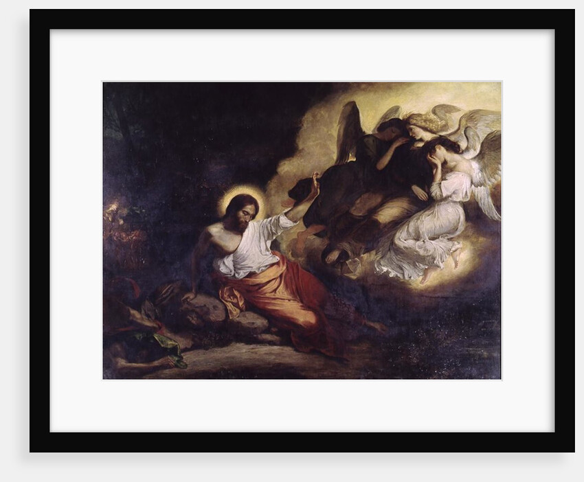 Christ in the Garden of Olives, 1827 by Ferdinand Victor Eugene Delacroix