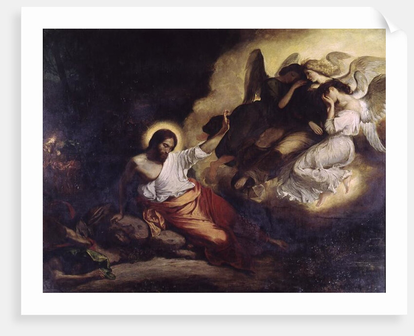 Christ in the Garden of Olives, 1827 by Ferdinand Victor Eugene Delacroix
