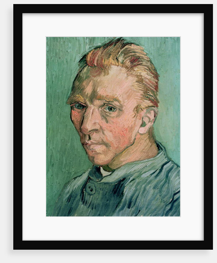 Self-portrait without beard, 1889 by Vincent van Gogh