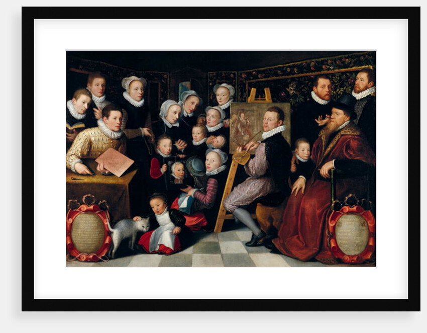 The Artist Painting, Surrounded by his Family, 1584 by Otto van Veen