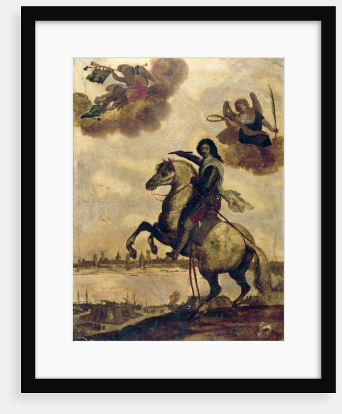 Louis XIII at the Siege of La Rochelle by French School