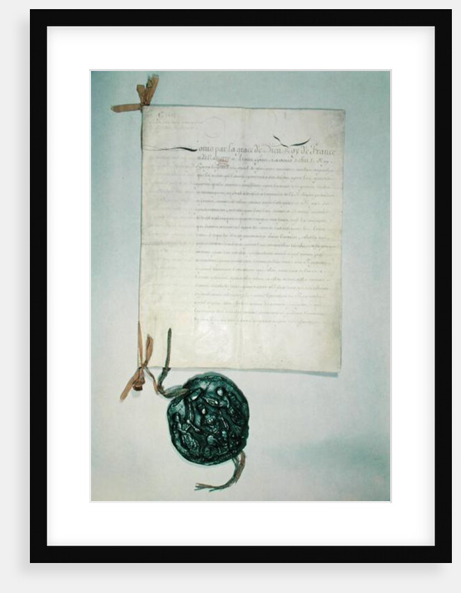 The Edict of Fontainebleau, 18th October 1685 by French School