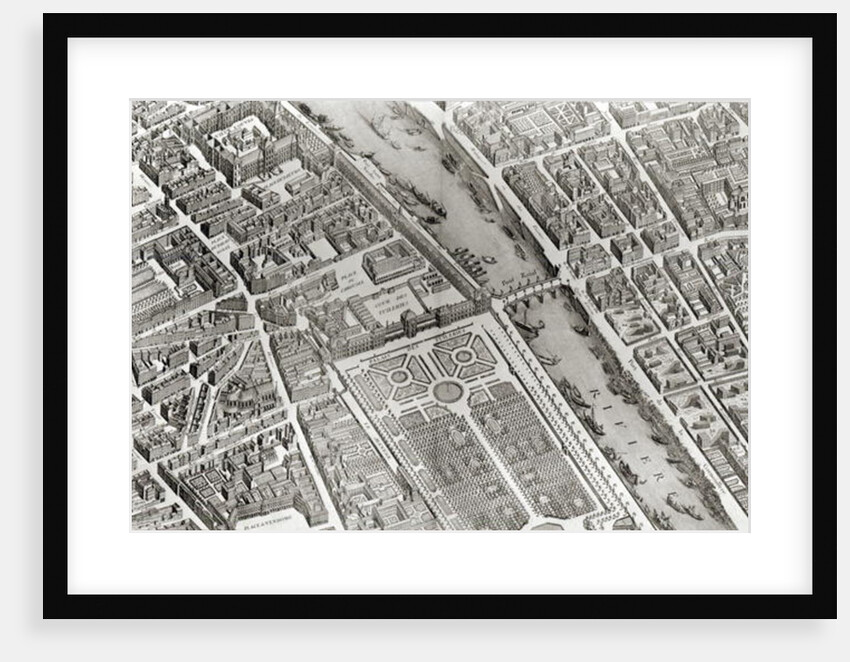 Plan of Paris by Louis Bretez