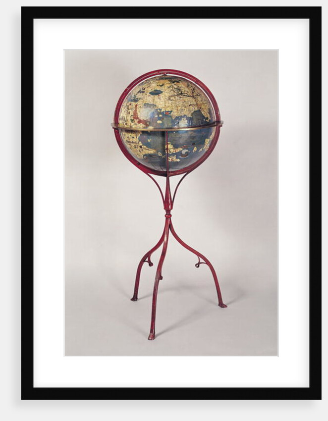 Terrestrial Globe, showing the Indian Ocean by Martin Behaim