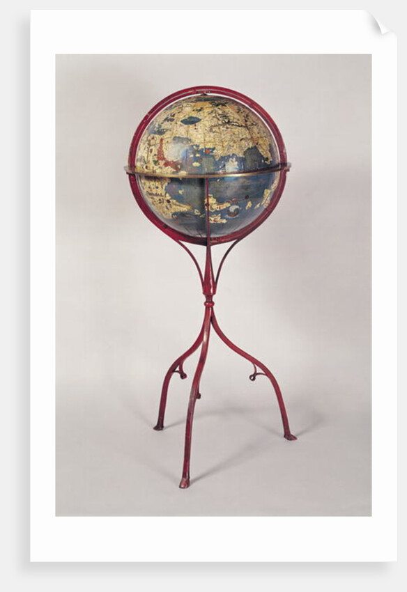 Terrestrial Globe, showing the Indian Ocean by Martin Behaim