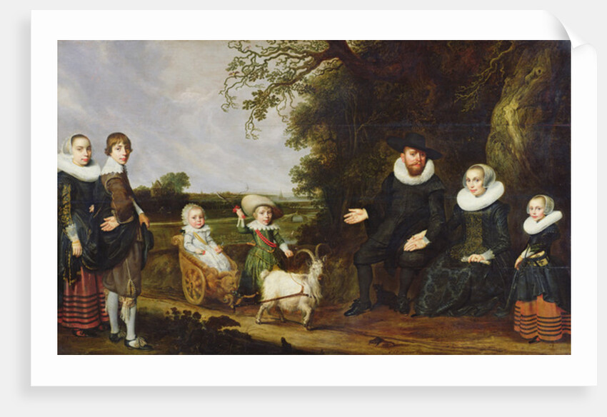 Portrait of the Artist's Family by Jacob Gerritsz Cuyp