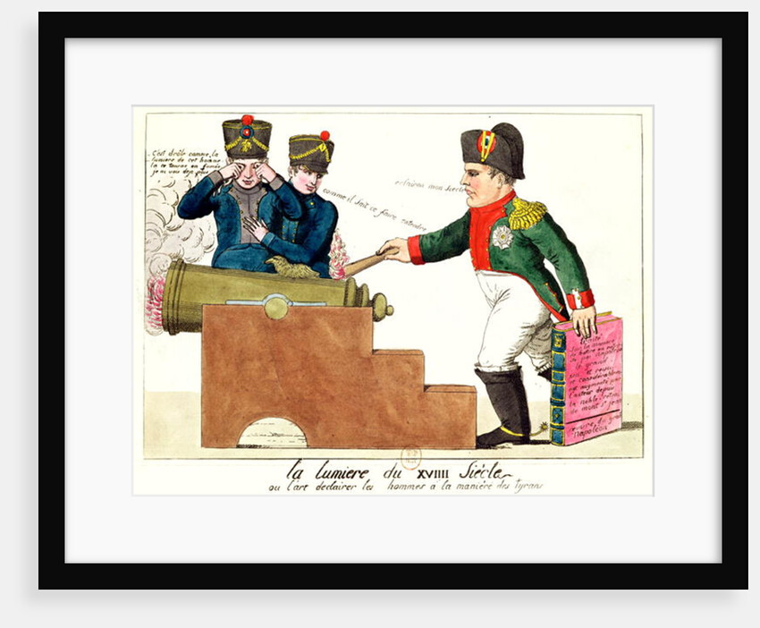 The Light of the 19th Century, 1815 by French School