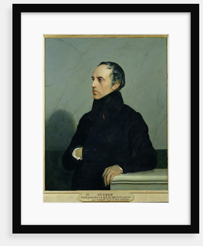 Francois Guizot after a painting by Paul Delaroche c.1878 by Jean or Jehan Georges Vibert