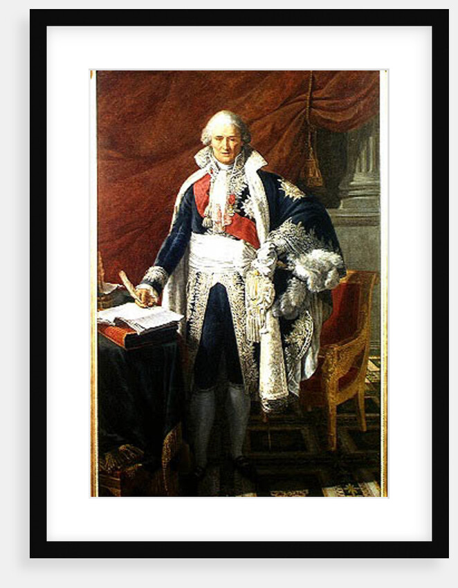 Count Jean-Etienne-Marie Portalis 1806 by Pierre Gautherot