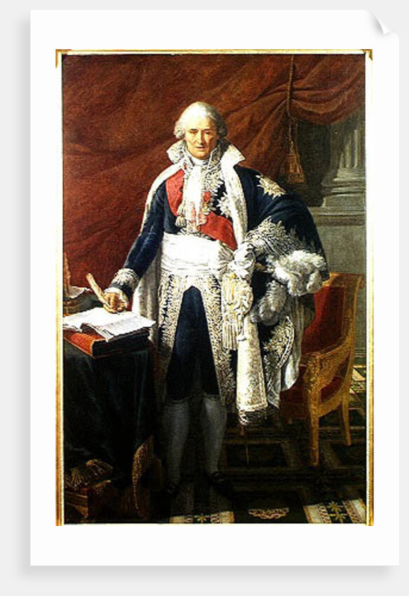 Count Jean-Etienne-Marie Portalis 1806 by Pierre Gautherot
