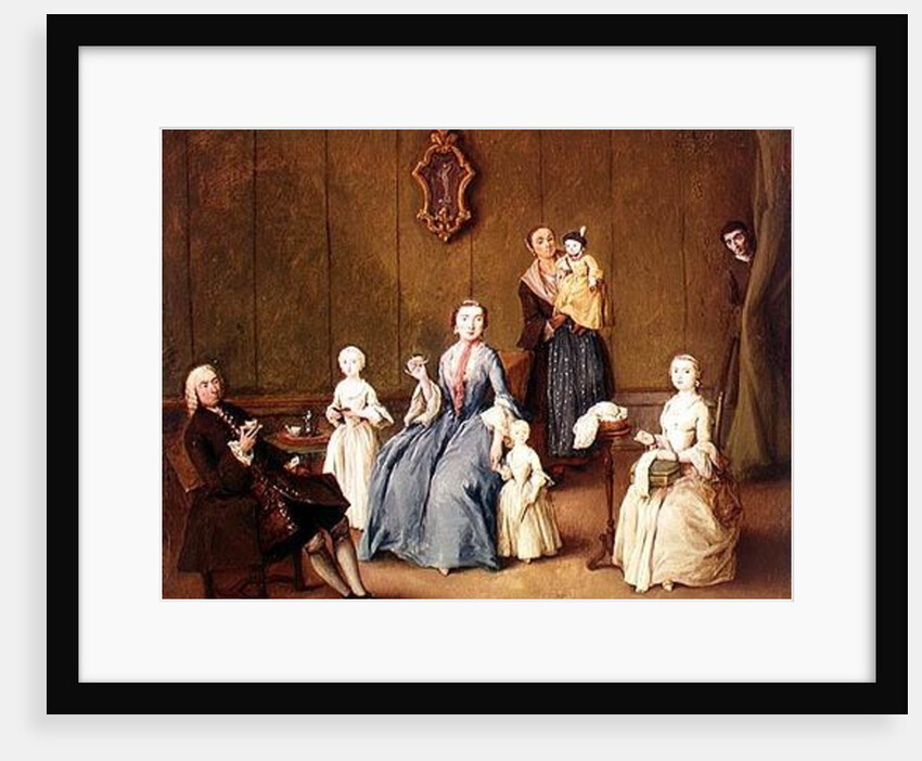 Venetian Family by Pietro Longhi