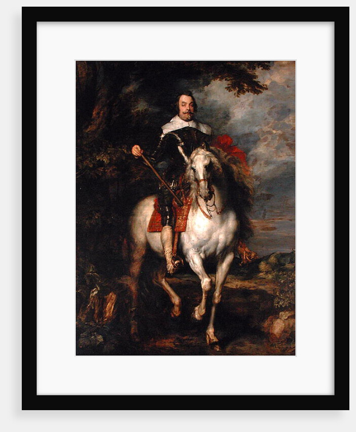 Equestrian Portrait of Don Francisco de Moncada by Anthony van Dyck