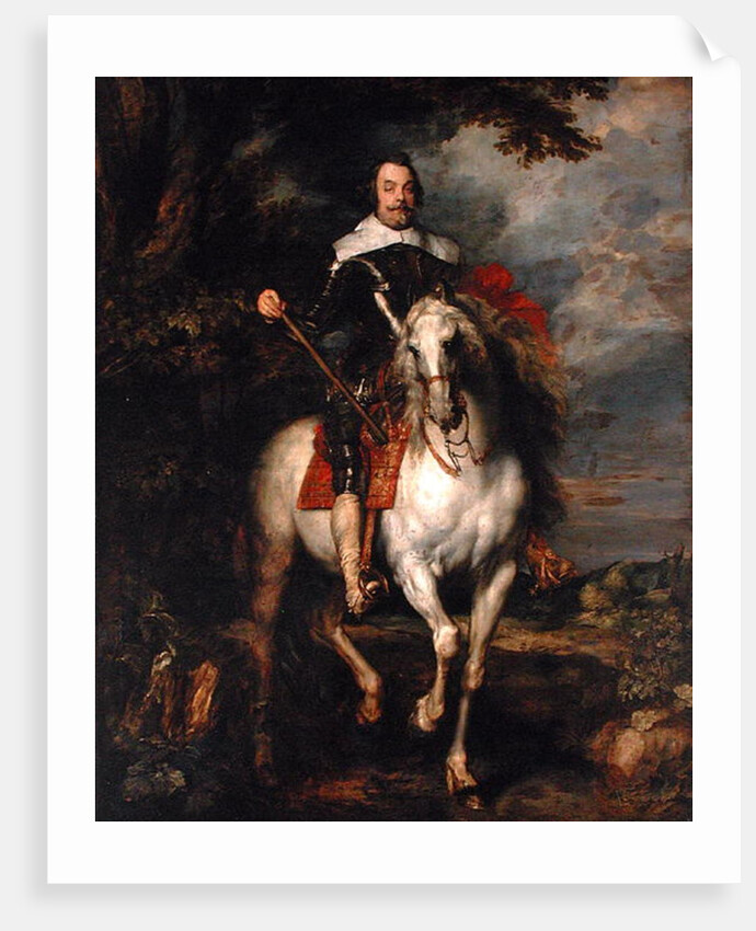 Equestrian Portrait of Don Francisco de Moncada by Anthony van Dyck