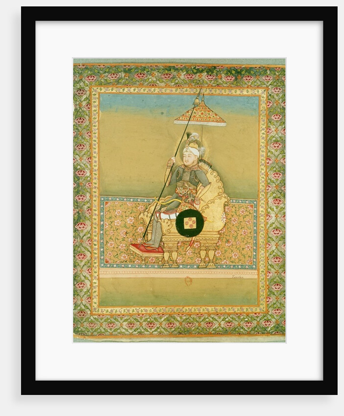Tamerlane from an album of portraits of Moghul emperors, 1774 by Indian School
