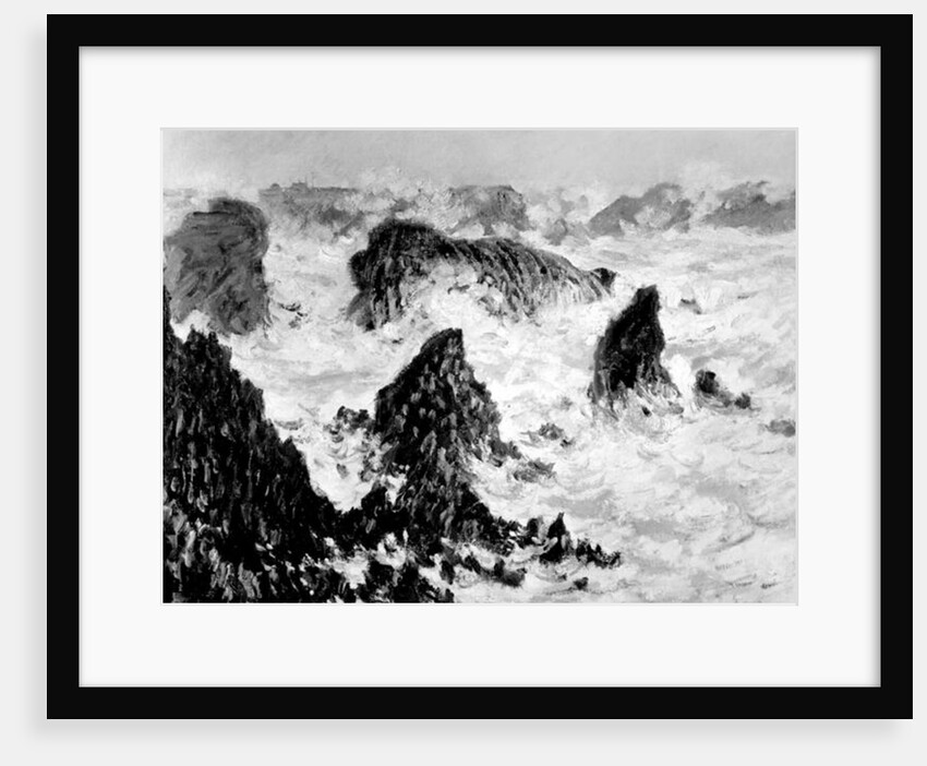 The Rocks of Belle-Ile, 1886 by Claude Monet