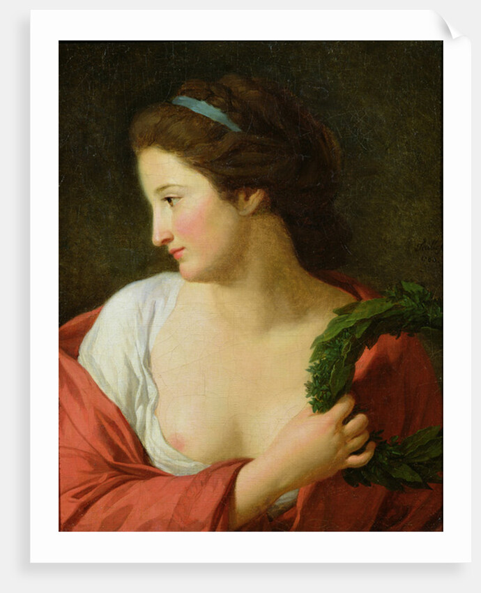 Portrait of a Young Lady by Jean Joseph Taillasson