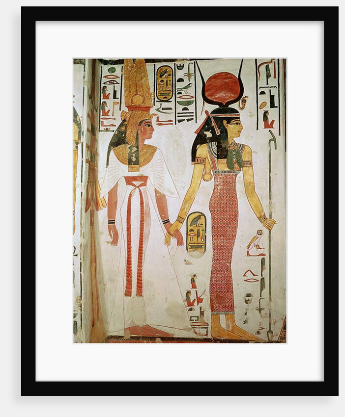 Isis and Nefertari, New Kingdom by Egyptian 19th Dynasty