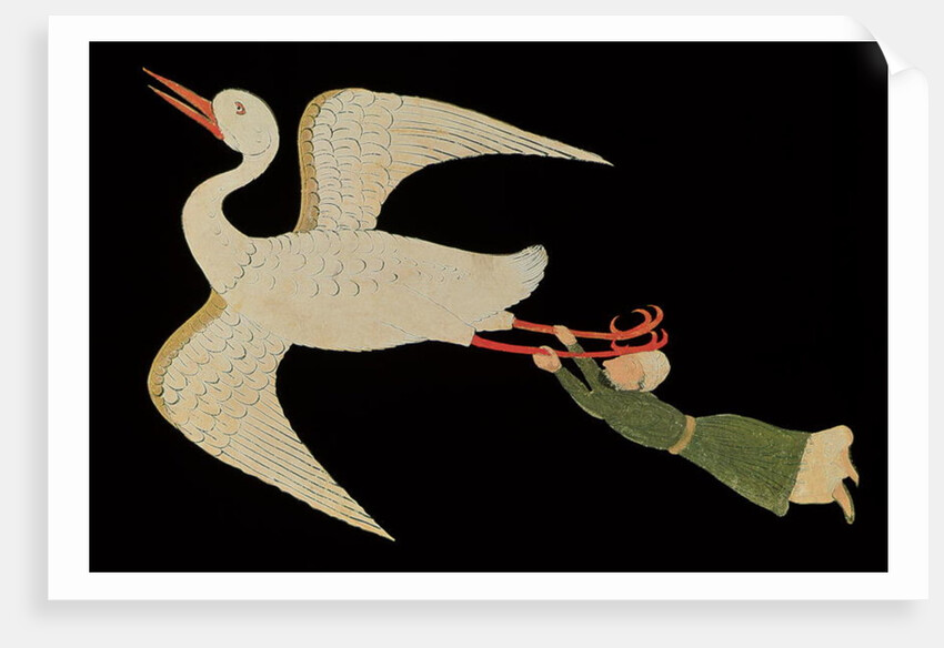 Merchant from Isfahan Flying by Islamic School