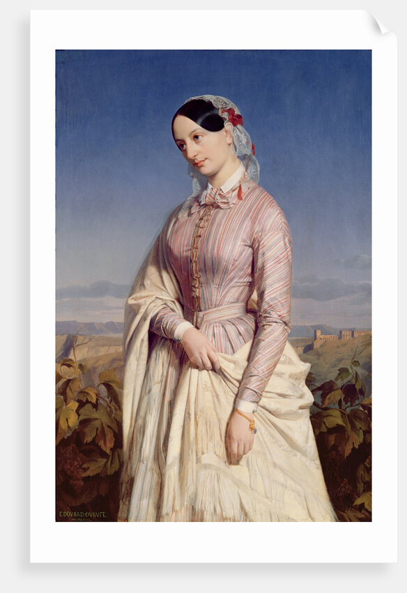 Portrait of a Woman, c.1846 by Edouard Louis Dubufe