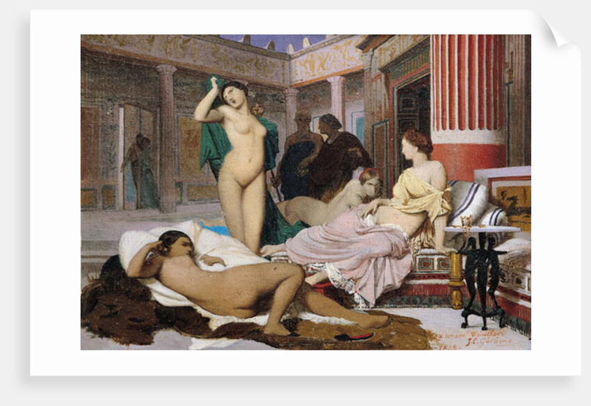 Greek Interior, 1848 by Jean Leon Gerome