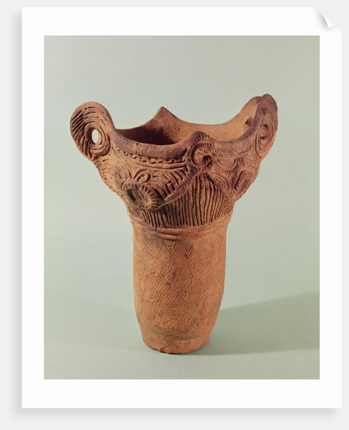 Jomon vase from the Kanto province by School Japanese