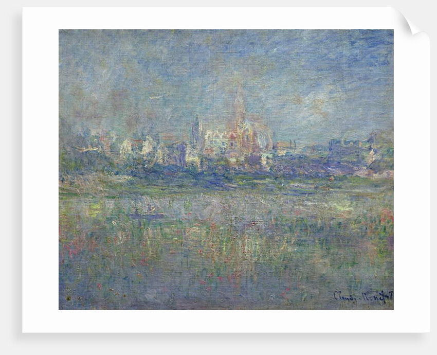 Vetheuil in the Fog, 1879 by Claude Monet