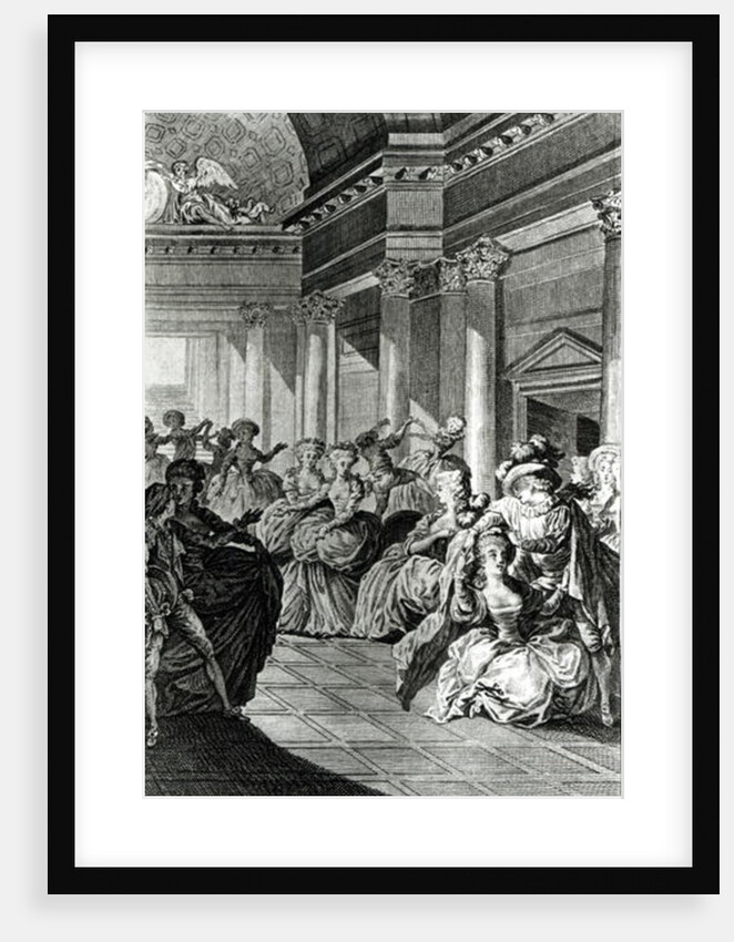 He will return you pure and chaste to your husband by Jacques Philippe Joseph de Saint-Quentin