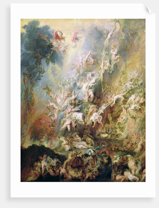 The Fall of the Damned by Peter Paul Rubens