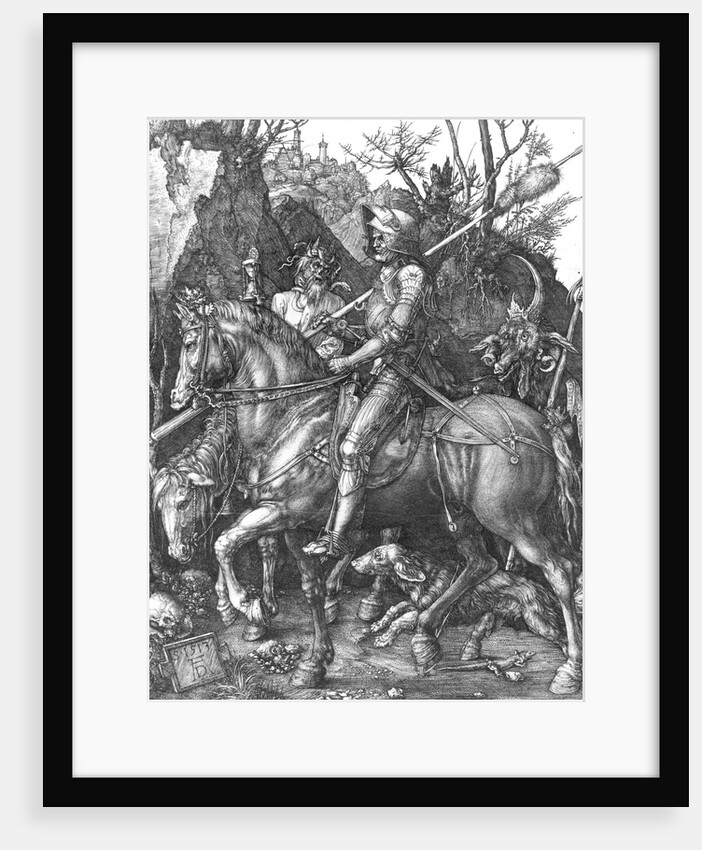 Knight, Death and the Devil, 1513 by Albrecht Dürer or Duerer