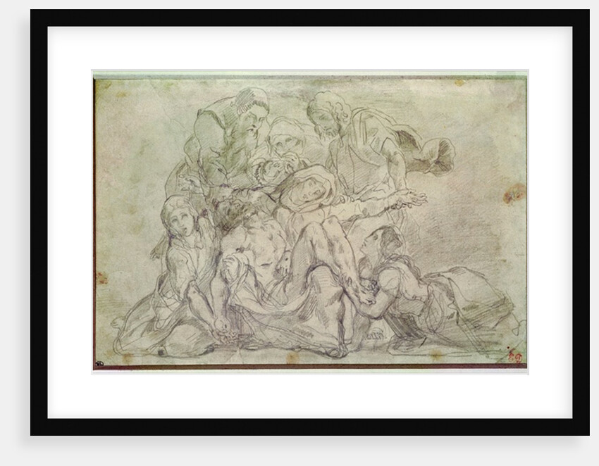 Pieta by Ferdinand Victor Eugene Delacroix