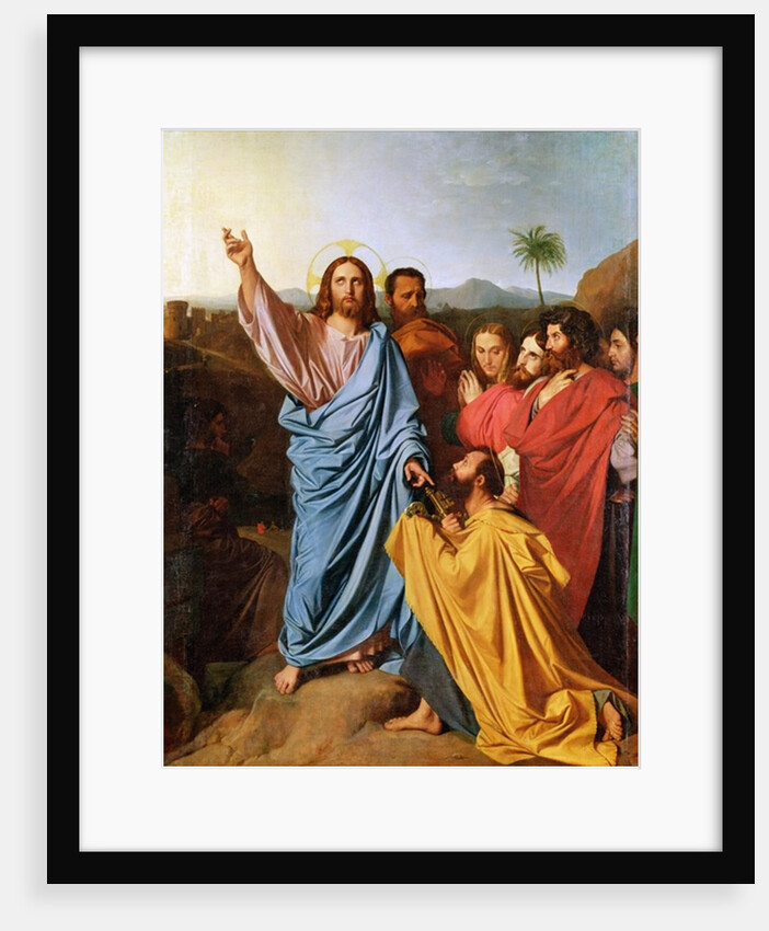 Jesus Returning the Keys to St. Peter, 1820 by Jean Auguste Dominique Ingres