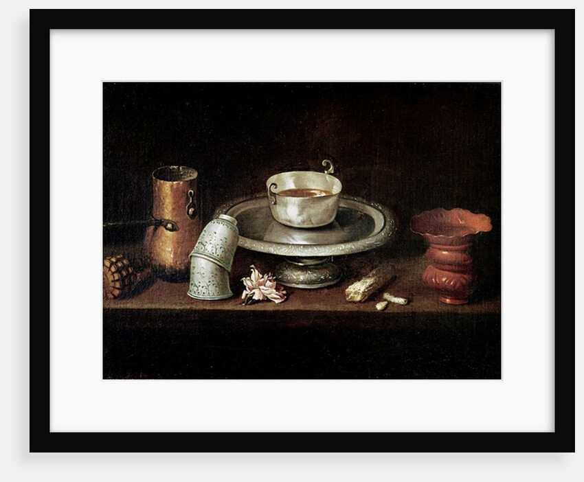 Still Life with a Bowl of Chocolate, or Breakfast with Chocolate, c.1640 by Juan de Zurbaran