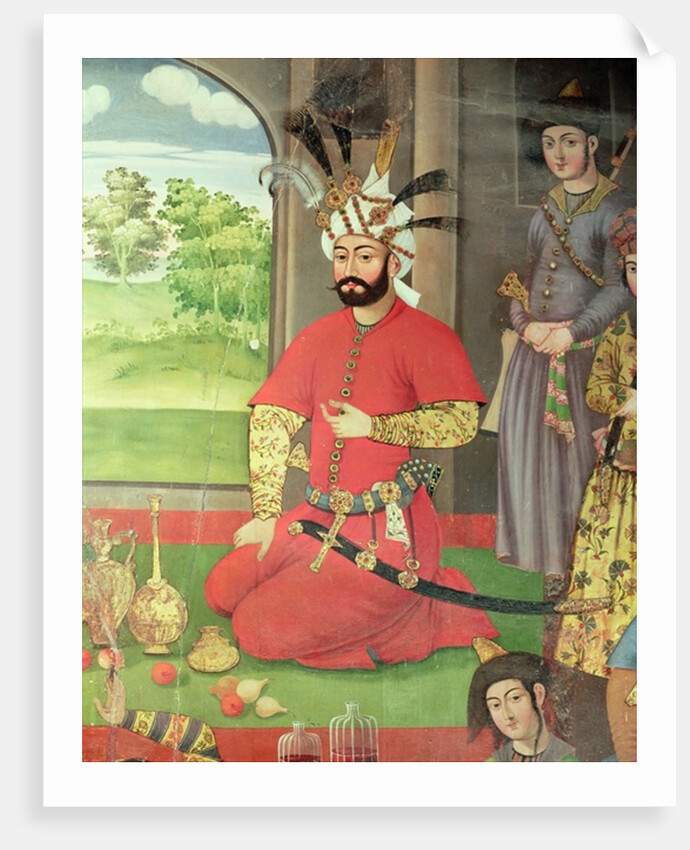 The Reception for the Ambassador of the Grand Moghul at the Court of the Shah Tahmasp by Islamic School