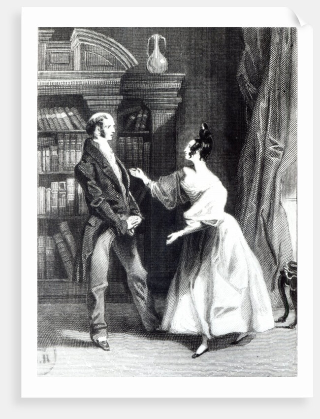 Illustration from 'Pride and Prejudice' by Jane Austen, 1833 by George Pickering