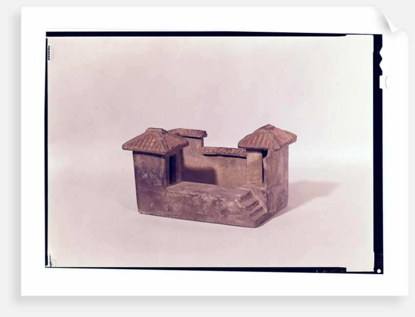 Funerary model of a house, Han dynasty by School Chinese