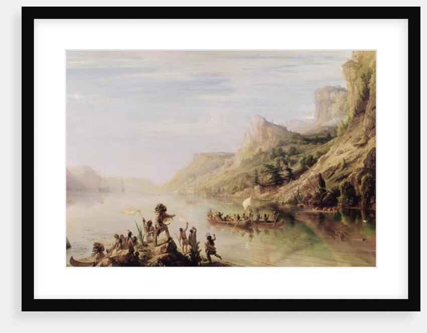 Jacques Cartier Discovering the St. Lawrence River in 1535, 1847 by Jean Antoine Theodore Gudin