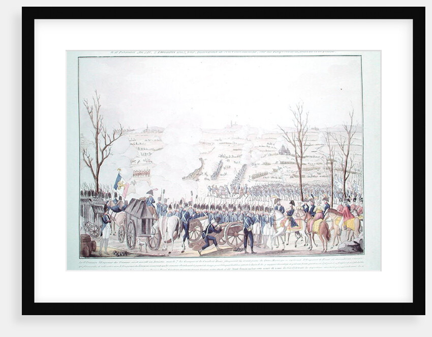 Battle of Austerlitz, 2nd December 1805 by French School