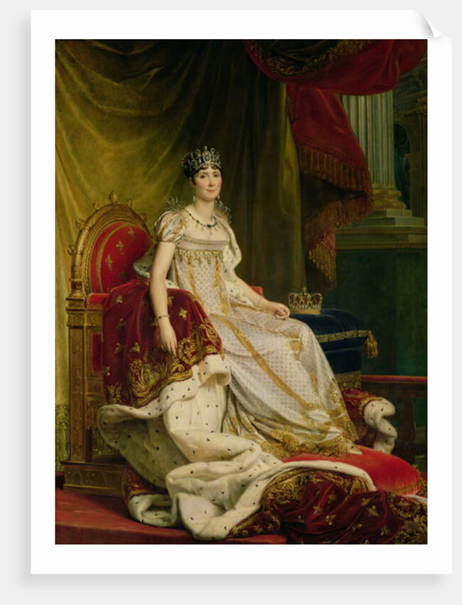Empress Josephine 1808 by Francois Pascal Simon Baron Gerard