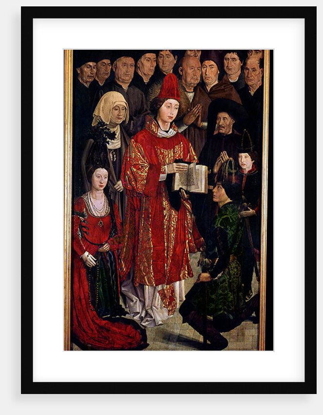 The Altarpiece of St. Vincent by Nuno Goncalves or Gonzalvez