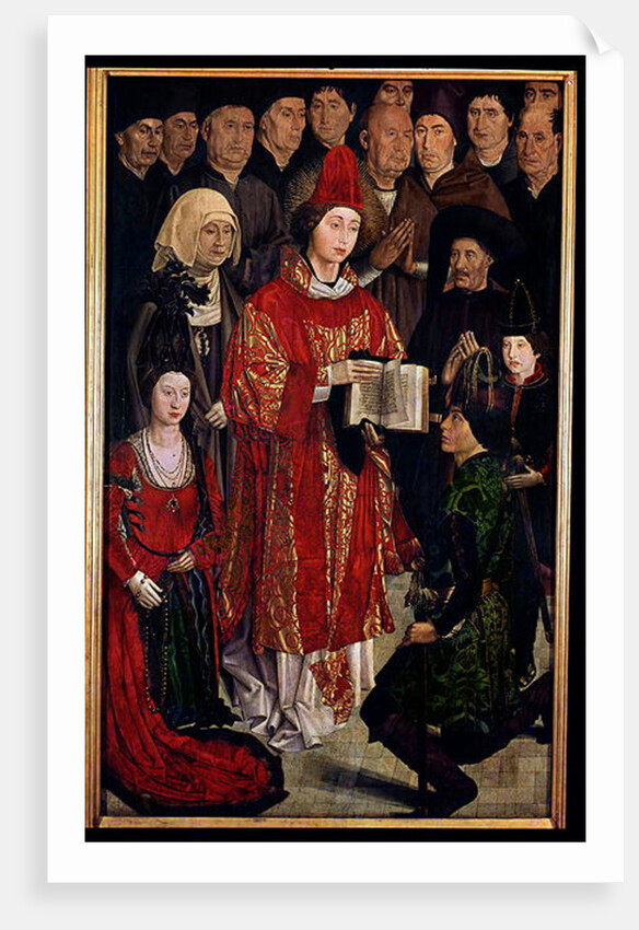 The Altarpiece of St. Vincent by Nuno Goncalves or Gonzalvez