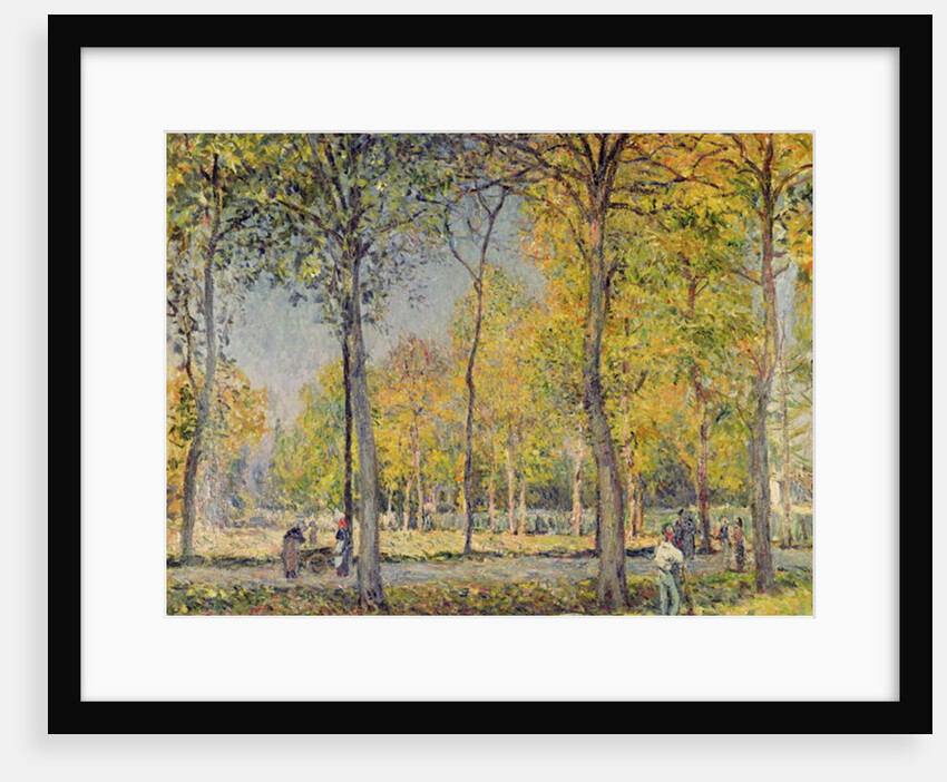 The Bois de Boulogne by Alfred Sisley