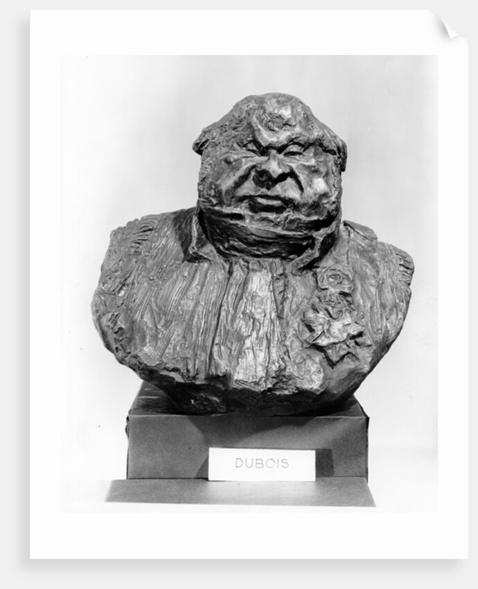 Bust of Hippolyte Abraham, known as Abraham-Dubois 1833 by Honore Daumier