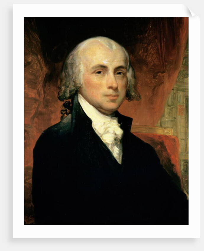 James Madison, c.1804 by Gilbert Stuart