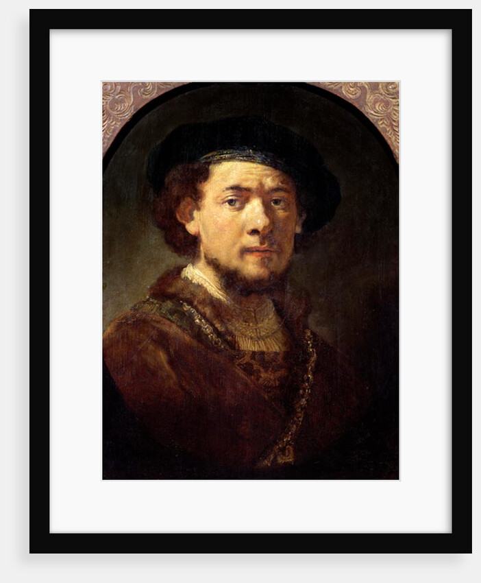 Portrait of a Man with a Gold Chain or, Self Portrait with Beard, 1634-36 by Rembrandt Harmensz. van Rijn