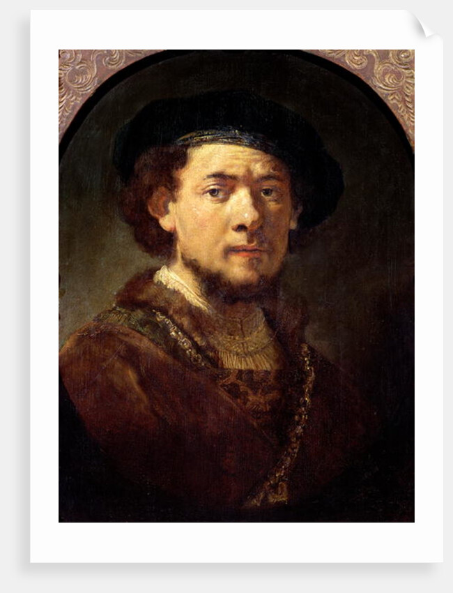 Portrait of a Man with a Gold Chain or, Self Portrait with Beard, 1634-36 by Rembrandt Harmensz. van Rijn